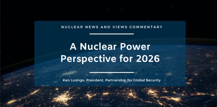 A Nuclear Power Perspective for 2026￼