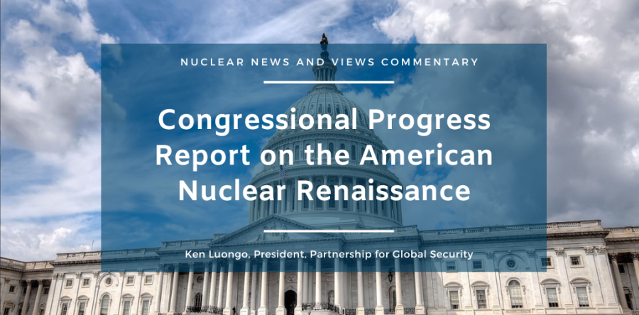 Congressional Progress Report on the American Nuclear Renaissance